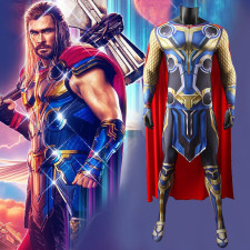 Thor: Love and Thunder Thor Costume - Bodysuit Cape Set Thor Cosplay