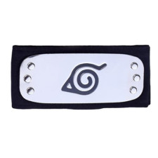 Konohagakure Hidden Leaf Village Headband From Naruto Cosplay Costume Prop