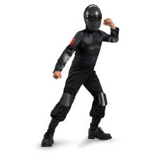 Snake Eyes G.I. Joe: The Rise of Cobra Kids Cosplay Costume