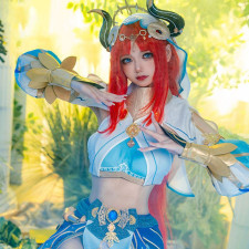 Nilou Wig Genshin Impact Cosplay Costume
