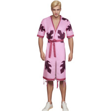 Helluva Boss Stolas Costume - Pink Bathrobe Stolas Cosplay