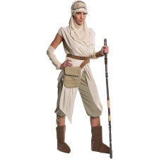 Star Wars Rey Costume - Beige Desert Outfit Rey Cosplay