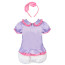 Girls Daisy Duck Cosplay Costume