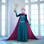 Disney Frozen Elsa Coronation Cosplay Costume Dress For Adults Halloween Costume