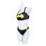 Sexy Batgirl Womens Bikini Swimsuit
