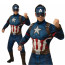 Men's Marvel Avengers 4 Deluxe Captain America Costume and Mask