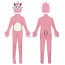 Palworld Cattiva Costume - Pink Bodysuit Mask Set Cattiva Cosplay
