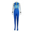 Street Fighter Chun Li Costume - BlueBodysuit Vest Set Chun Li Cosplay