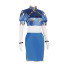 Street Fighter Chun Li Costume - Blue Suit Chun Li Cosplay