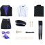 Genshin Impact Clorinde Costume - Shirt Skirt Accessories Set Clorinde Cosplay