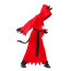 Kids Devil Costume - Glowing Eyes Red Hood Dress Mask Set Devil Cosplay