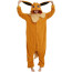 Pokemon Eevee Costume - Onesie Jumpsuit Eevee Cosplay
