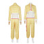 Street Fighter 6 Jamie Costume - Yellow Shirt Pants Set Street Fighter Jamie Cosplay