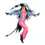Helluva Boss Fizzarolli Costume - Pink Blue Clown Hat Suit Set Fizzarolli Cosplay