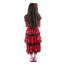 Kids Flamenco Dancer Costume - Red Dress Spain Flamenco Cosplay