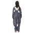 Kids Grey Husky Costume - Onesie Jumpsuit Grey Husky Cosplay
