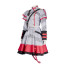 Kasane Teto Costume - Grey Red Jacket Skirt Set Kasane Teto Cosplay