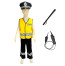 Kids Traffic Police Costume - Uniform Equipments Traffic Police Cosplay