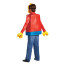 Kids Lego Brick Man Costume - Bodysuit Mask Lego Brick Man Cosplay