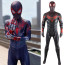 Marvel's Spider-Man 2 Advanced Tech Suit Costume - Black Red Bodysuit Advanced Tech Suit Cosplay