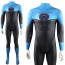 Green Lantern Blue Lantern Kyle Rayner Costume - Sky Blue Bodysuit Blue Lantern Kyle Rayner Cosplay