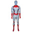 Titans Hawk Hank Hall Costume - White Red Bodysuit Hawk Cosplay