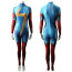 Marvel Ms Marvel Inhuman Lycra Cosplay Costume