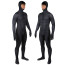 Man Muscle Suit Costume - Black Matte Bodysuit Men's Muscle Suit Cosplay