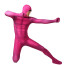 Superhero Pink Morph Suit Costume - Pink Muscle Bodysuit Superhero Cosplay