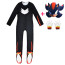 Shadow From Sonic The Hedgehog Lycra Cosplay Costume