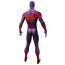 Spider-Man Miles Morales The Vibranium Bodysuit Costume - Purple Bodysuit Mask Spider Man Cosplay