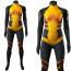 Vixen the Movie Mari McCabe Black & Yellow Animated Pattern Bodysuit Vixen Cosplay