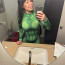 Woman Muscle Suit Costume - Green Bodysuit Women's Muscle Suit Cosplay