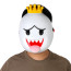 Super Mario Bros King Boo Mask Prop - King Boo Costume Cosplay Mask