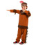 Boys Native American Costume - Brown Shirt Pants Set Native American Cosplay