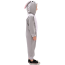 Kids Grey Easter Bunny Costume - Onesie Easter Bunny Cosplay