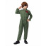 Boys Top Gun Pilot Costume - Green Suit Pilot Cosplay