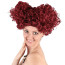 Queen Of Hearts From Alice's Adventures in Wonderland Cosplay Costume Wig
