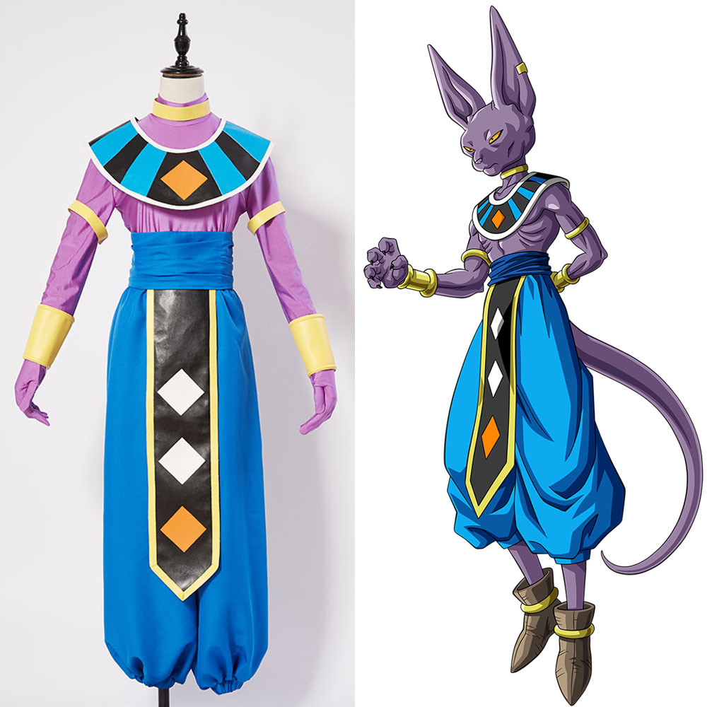 God of Destruction Beerus Dragon Ball Z Costume