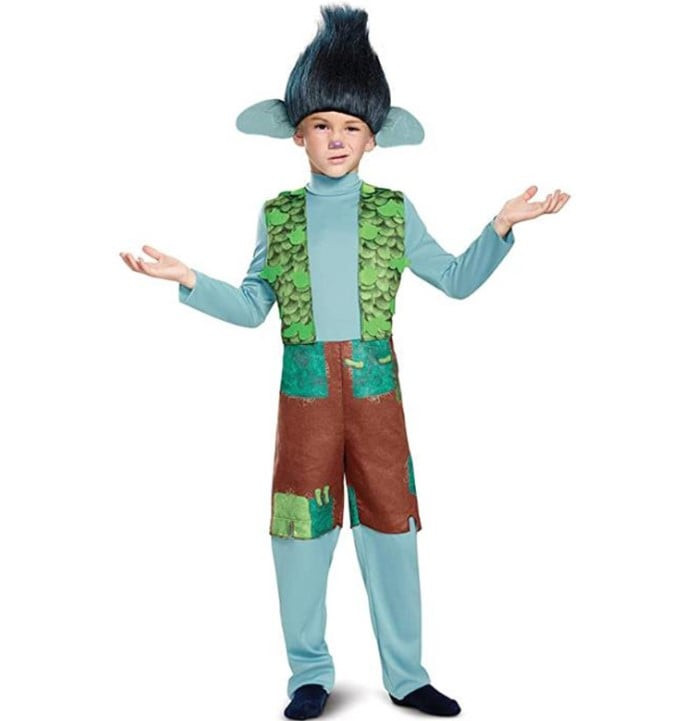 Trolls Branch Deluxe Trolls Boys Costume