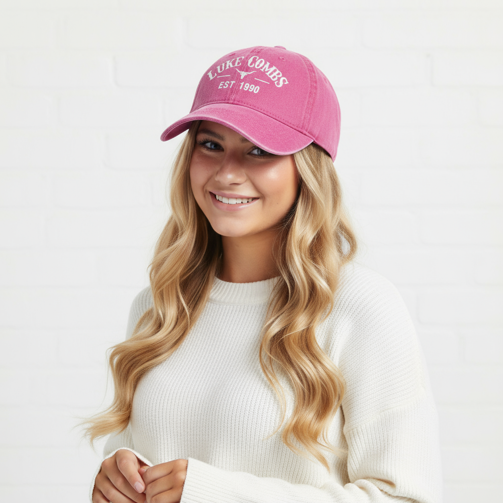 Luke Combs Cap Hat - Luke Combs Hat Costume Cosplay Prop