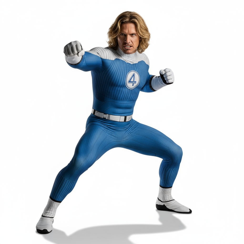 The Fantastic Four Movie 2025 The Thing Michael Chiklis Costume - Bodysuit Ben Grimm Cosplay