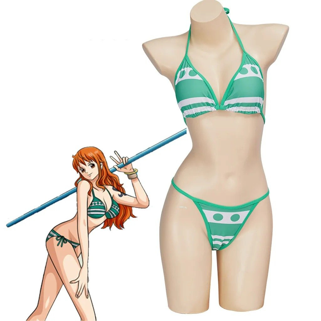 One Piece Nami Costume - Bikini Set Nami Cosplay