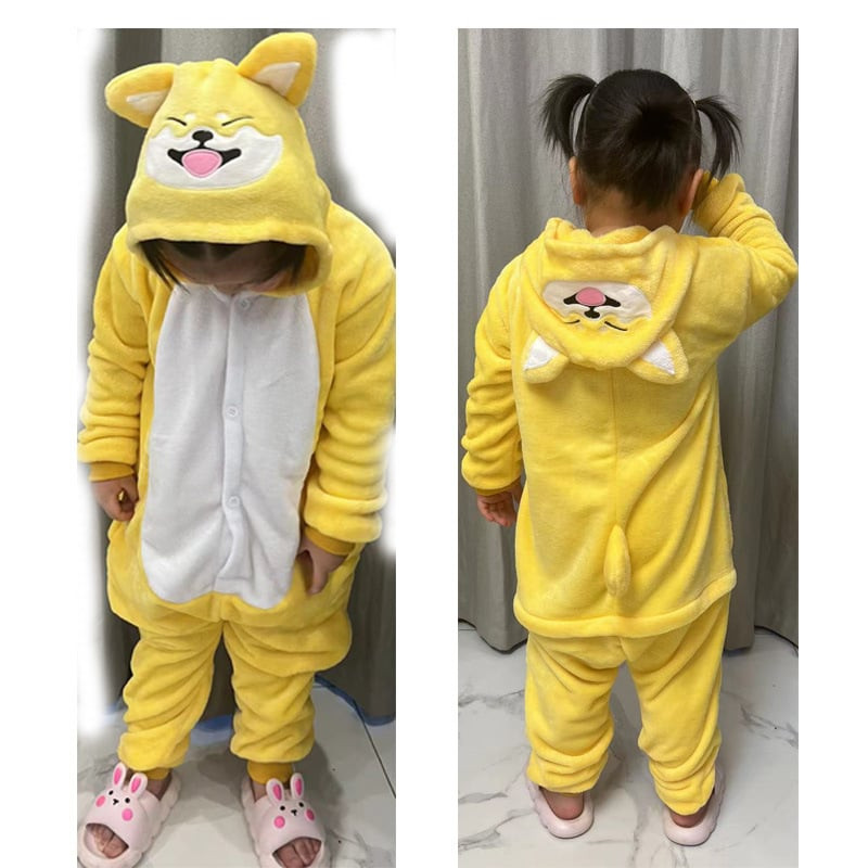 Kids Shiba Inu Costume - Onesie Jumpsuit Shiba Inu Cosplay
