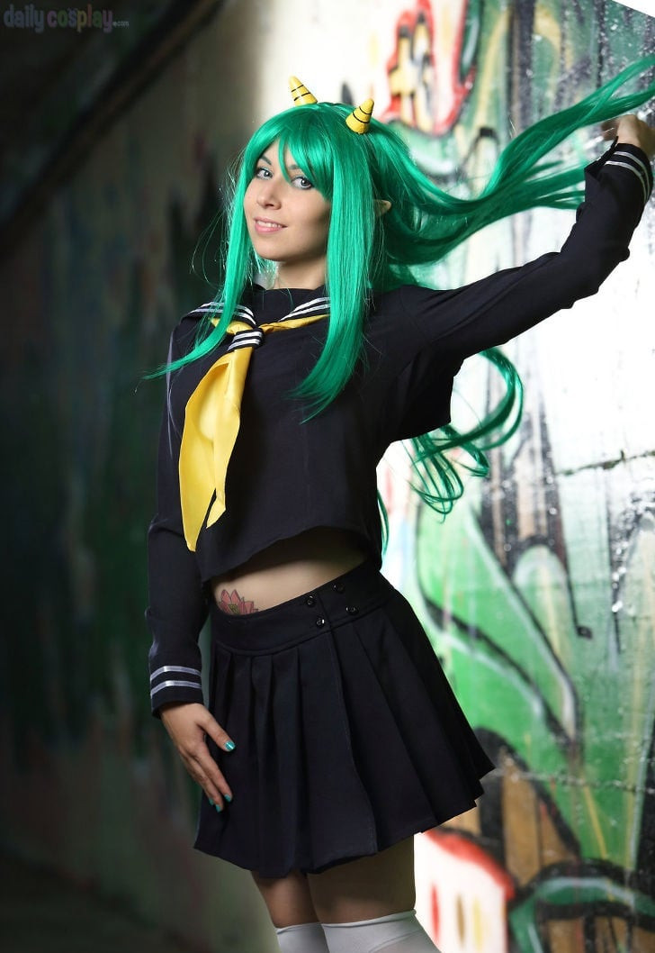Urusei Yatsura Lum Wig - Lum Cosplay Costume Wig Prop
