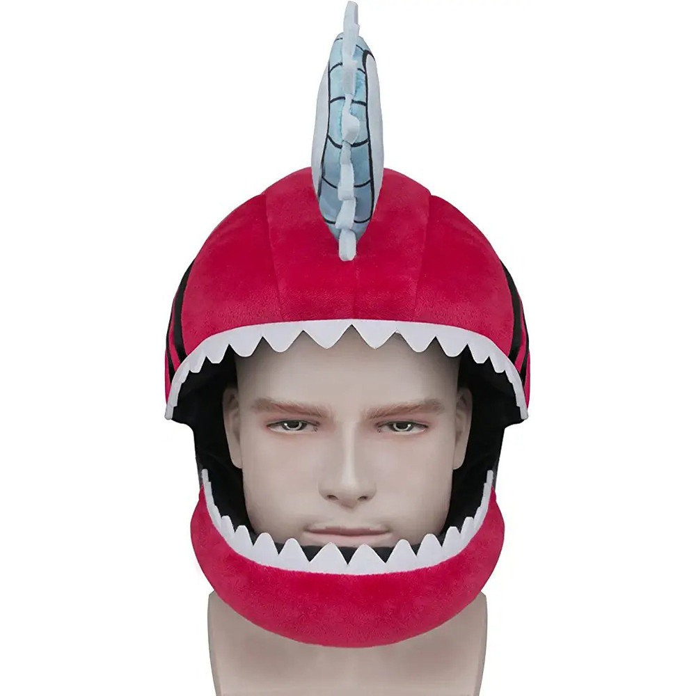 Denji Chainsaw Head Cover Plush Cosplay Costume Prop From Chainsaw Man