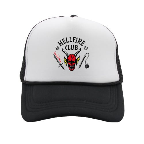 Stranger Things 4 Dustin Henderson Cosplay Hellfire Club Cap