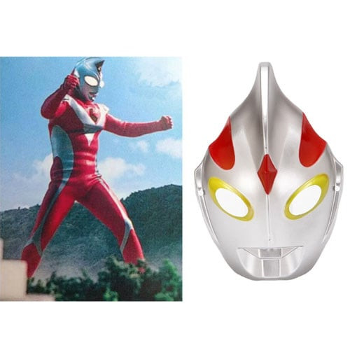 Kids Ultraman Tiga Mask - Power Type Ultraman Tiga Cosplay Costume Mask With Light Effect
