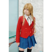 Toradora Taiga Aisaka Costume - Red Uniform Taiga Aisaka Cosplay