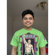 WWE John Cena Costume - Hustle Loyalty Respect Neon Green Set Shirt Cap Headband Wristband John Cena Cosplay